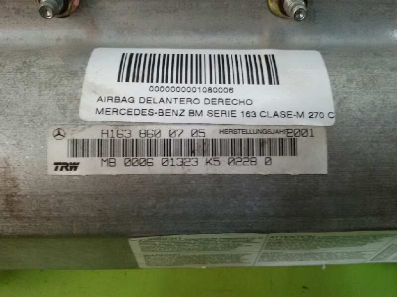 AIRBAG DELANTERO DERECHO